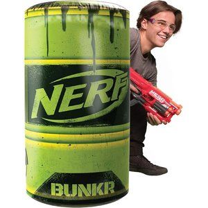 NERF Inflatable Take Cover Toxic Waste Barrel